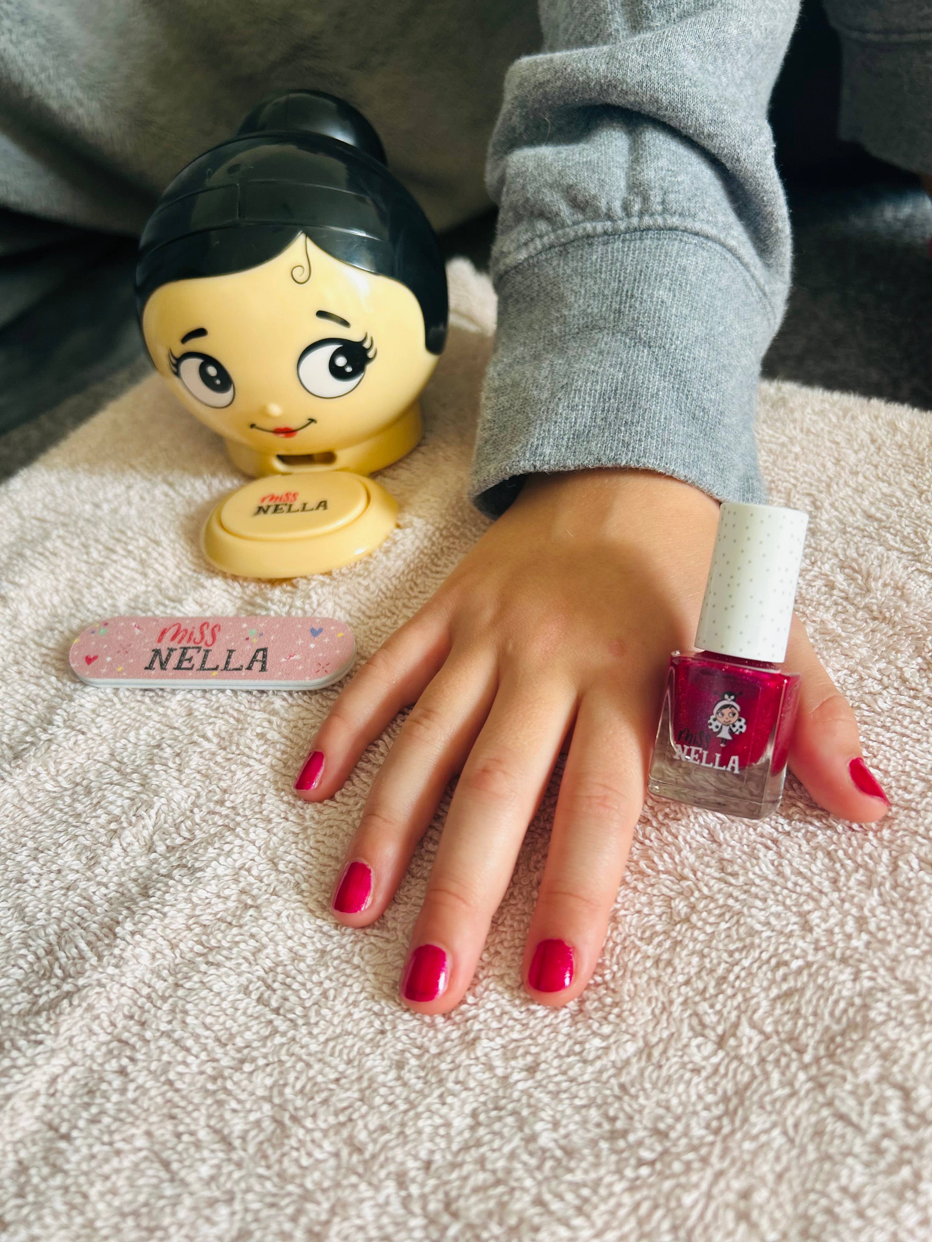 Miss Nella – wholesale Nail polish – Child – Jazzberry Jam Kids Peel Off Odour Free Nail Polish1