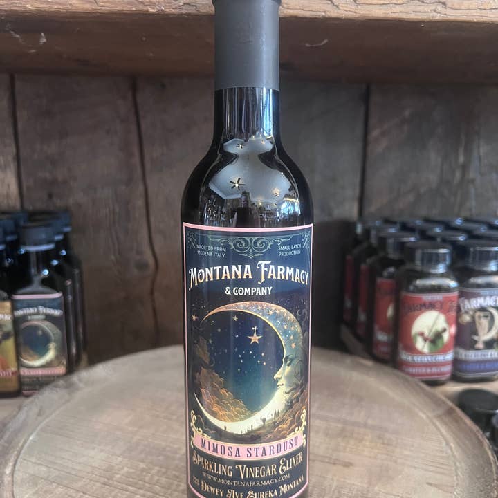 Mimosa Måne Stardust Fizzy Champagne Eddike 375ml for engroshandel hos Montana Farmacy