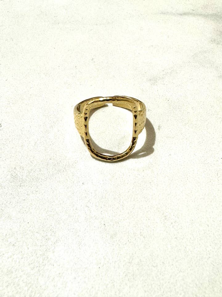 Tash Stainless Steel Adjustable Ring for wholesale by Cassette Barcelona