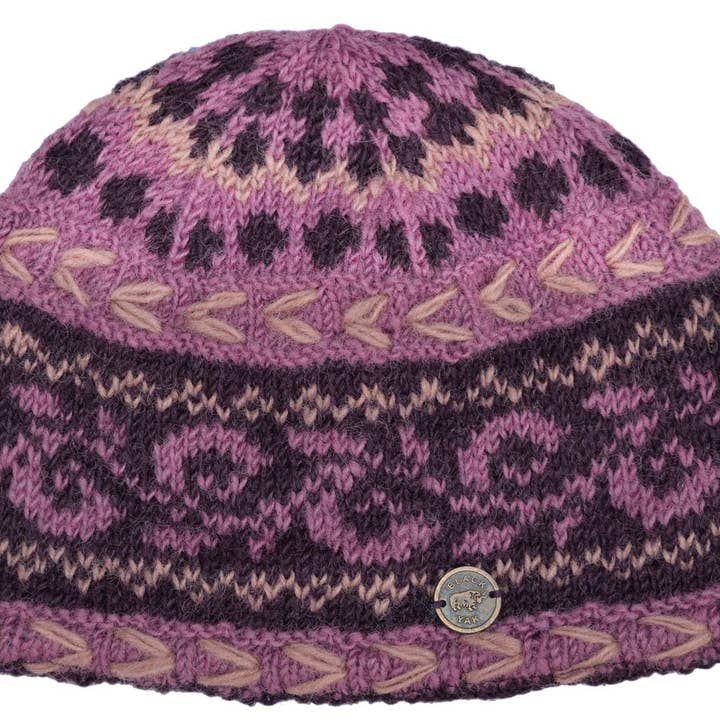 Black Yak Ltd - Wholesale Beanie – Unisex - Alpine Beanie Pure Wool Hat - Knitted - Fair Trade6