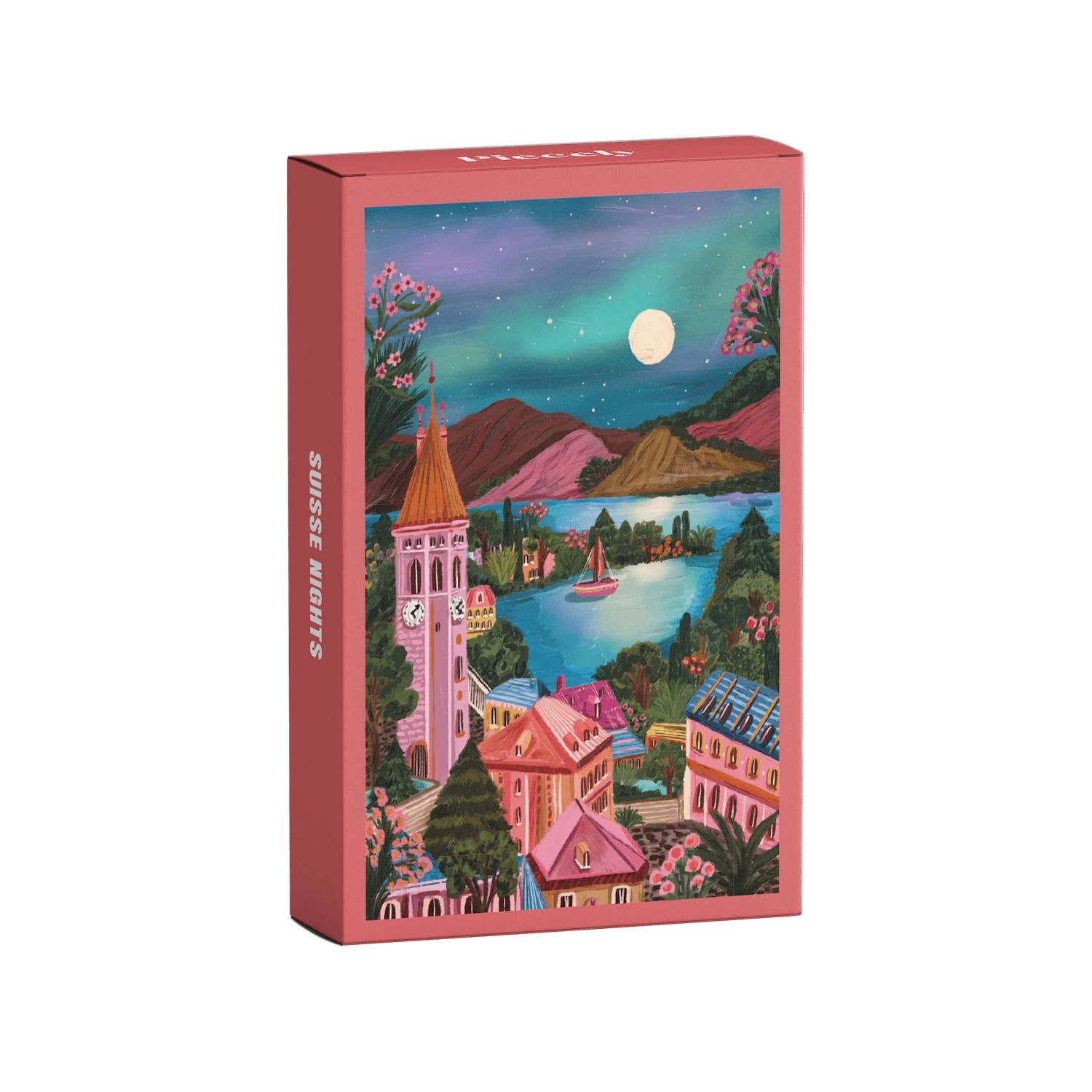 Piecely Puzzles - Wholesale Puzzle - Adult - Suisse Nights mini puzzle, 99 pieces