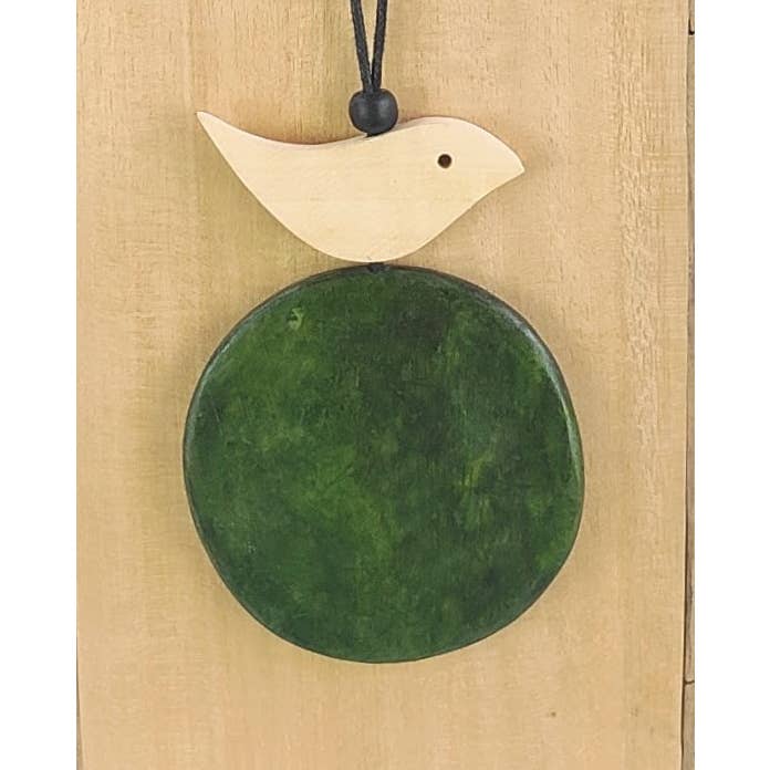 NOA ECCO - Vendita all'ingrosso Collana con ciondolo/pendaglio - Ciondolo rotondo con uccello1