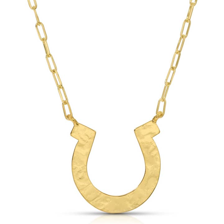 Large Horseshoe Necklace for wholesale by Splendid Iris