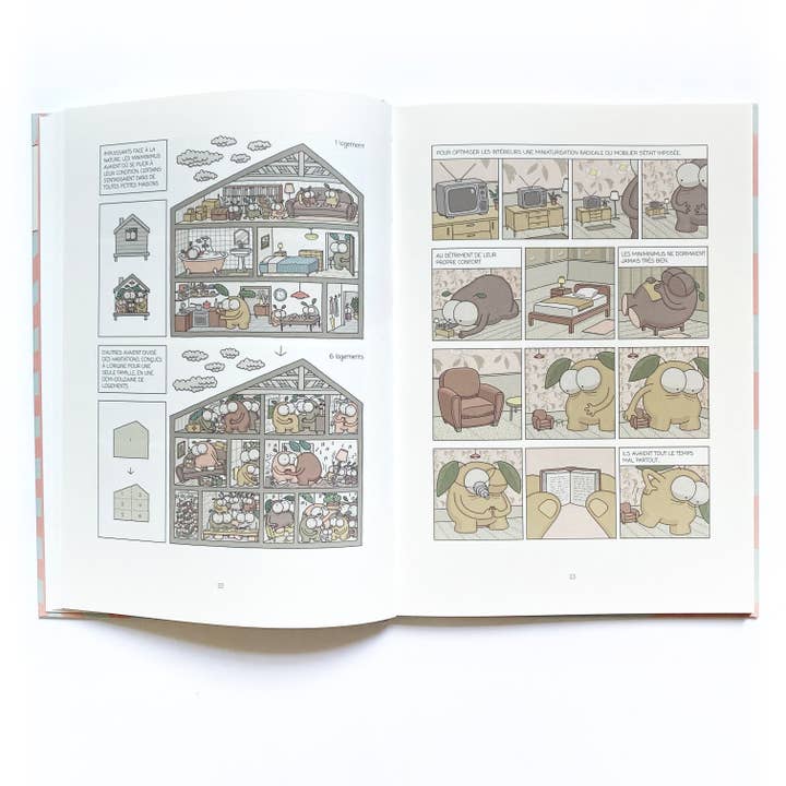 La Partie - Wholesale Graphic Novel - The Miniminimus / Humor / Ecology / Feminism / Comic Book3