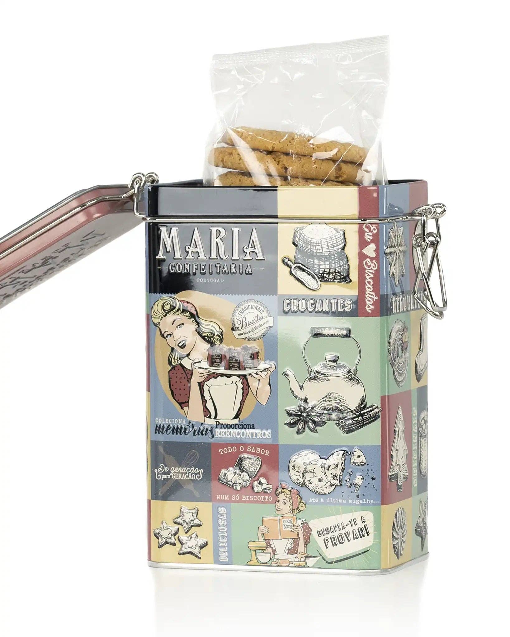Maria Confeitaria - Wholesale Cookie - Lata de Bolachas com Caramelo Salgado Maria Confeitaria1