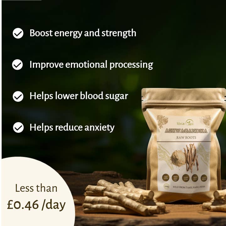 MagicTree Superfoods - Wholesale Protein/Superfood Powder - Ashwagandha Pure Roots