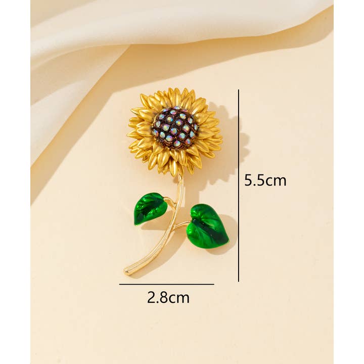 Fantasiebrosche 26AHBRO002 für den Großhandel von Blossom bijoux