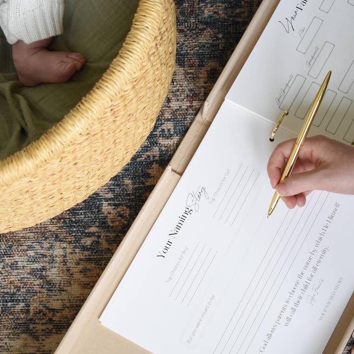 Studio Senn - Wholesale Memory Book - Kids & Baby - Your Sacred Story | Catholic Sacrament and Memory Binder Box