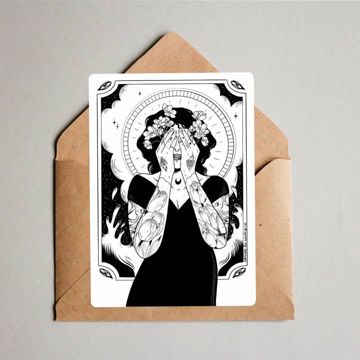 Postkarte - Verankerung für den Großhandel von Cerise la Castagne