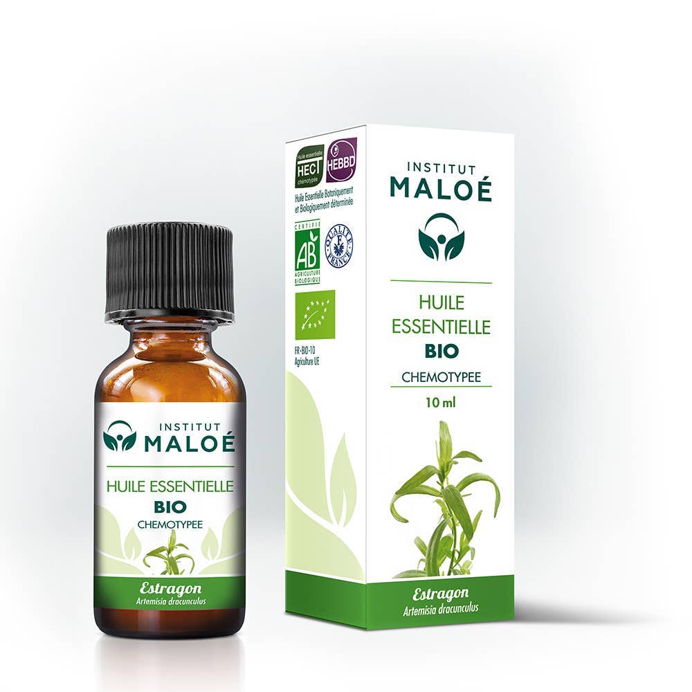 Institut Maloé – Óleo essencial por atacado – Óleo Essencial de Estragão Orgânico - 10 mL0