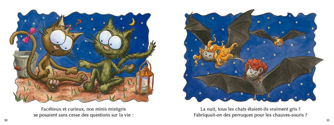 Balivernes éditions - Vente Livre pour jeunes lecteurs (de 6 à 8 ans) - Les chats Taignes3