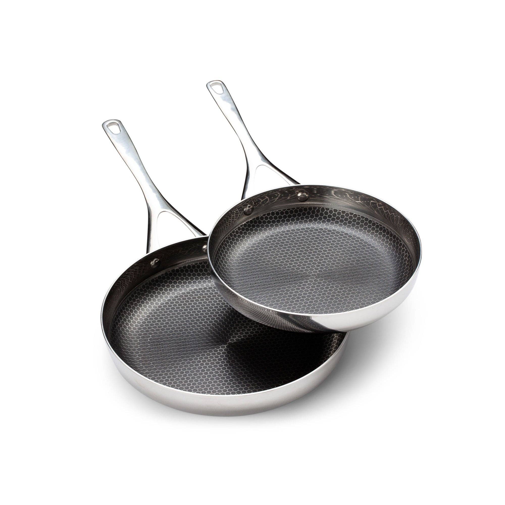 Crowd Company - Wholesale Pan - The Blackbeard Stainless Steel Frying pans - 24 + 28 cm3