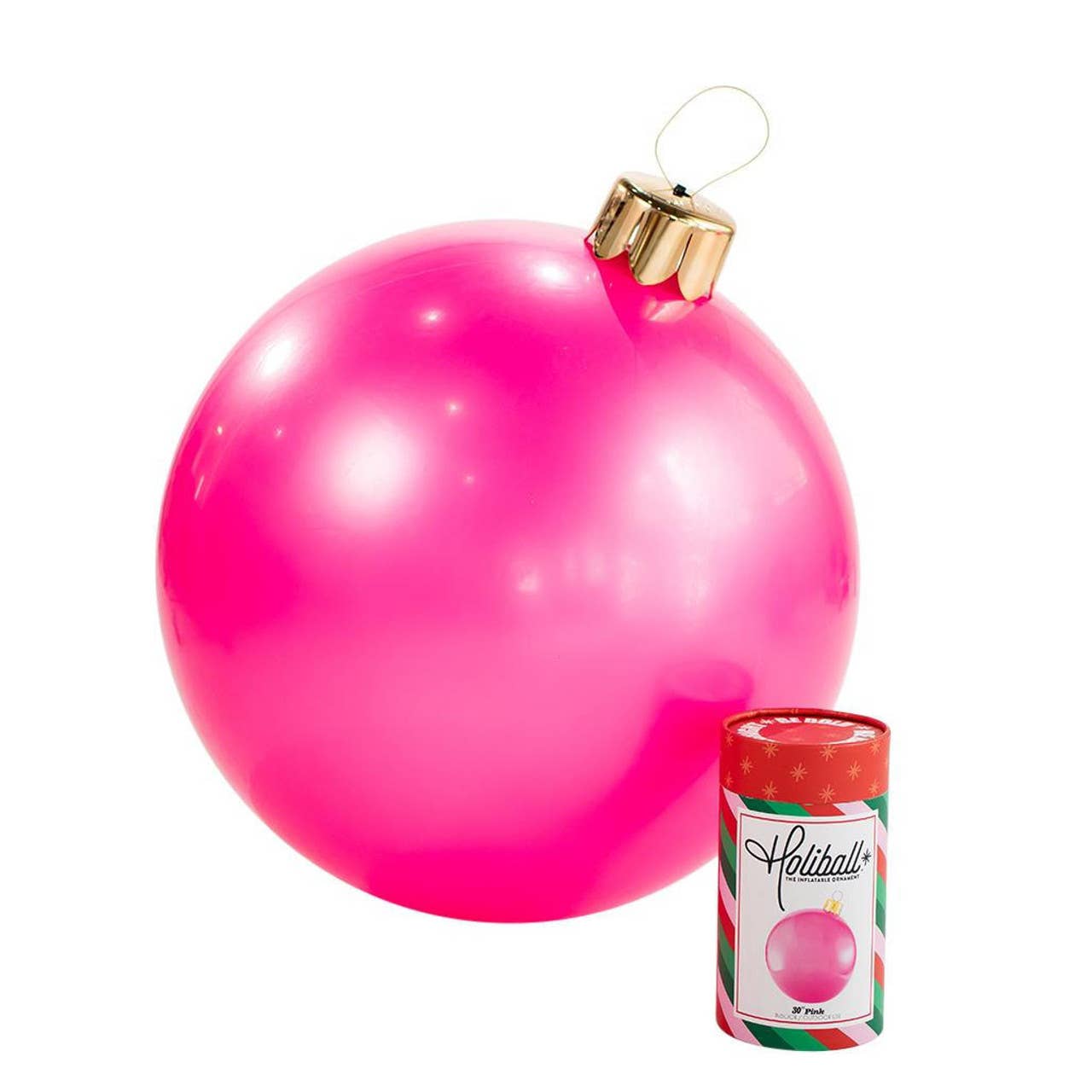 Holiball - Wholesale Ornament - Pink Holiball®1