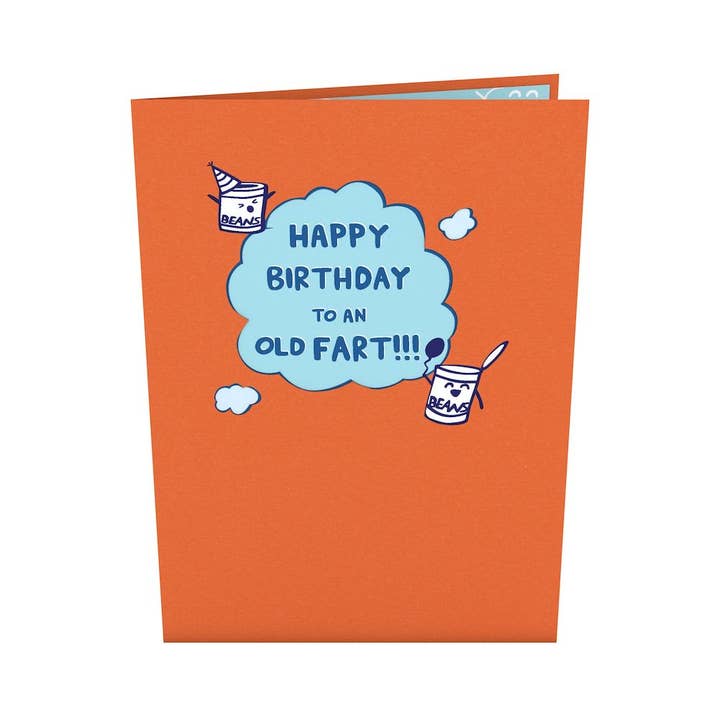 Lovepop Cards - Wholesale Birthday Card - Happy Birthday to an Old Fart 5''x7'' Card, Birthday Cards