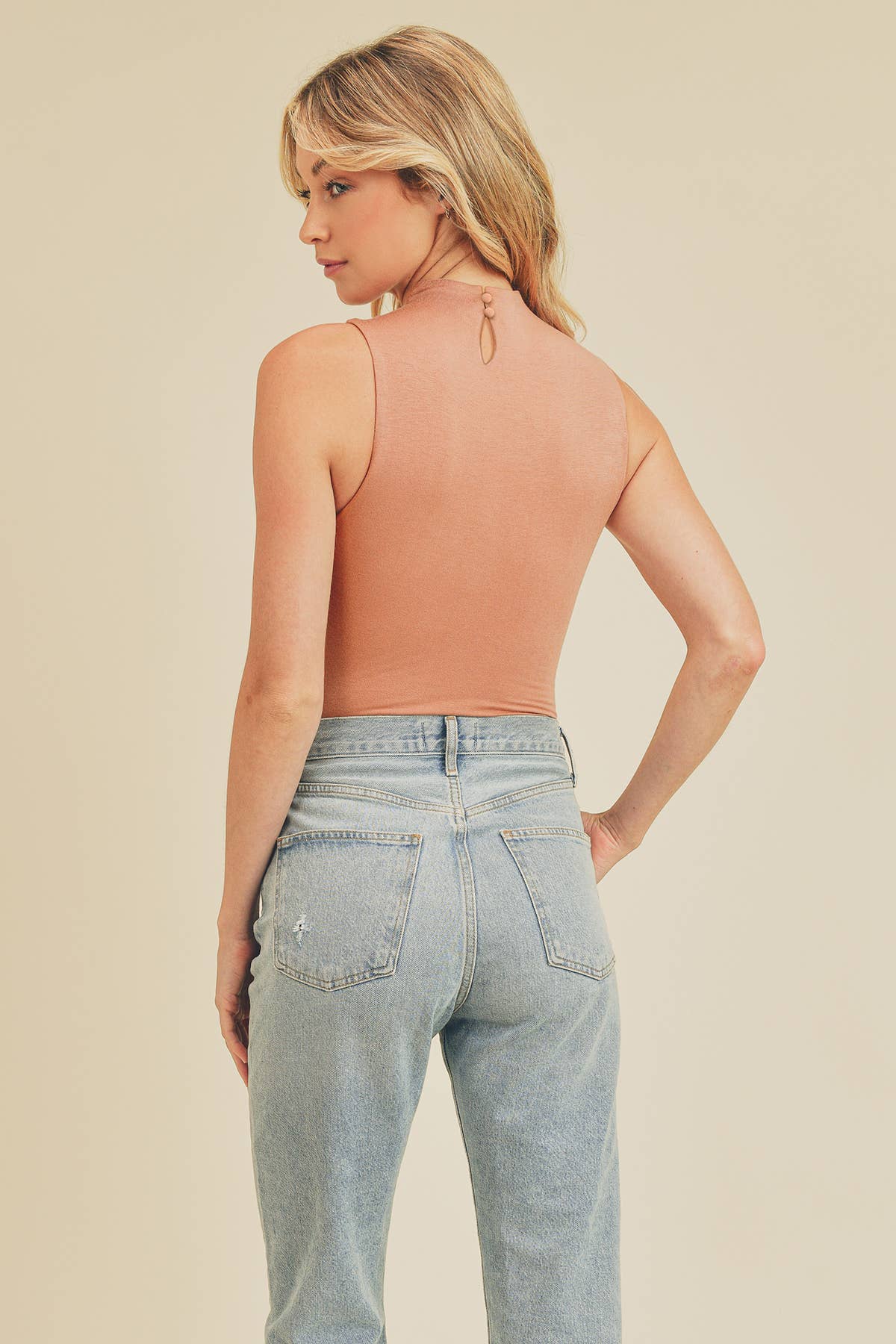 Dress Forum - Wholesale Bodysuit - Women's - FT7388 Mock Neck Bodysuit17