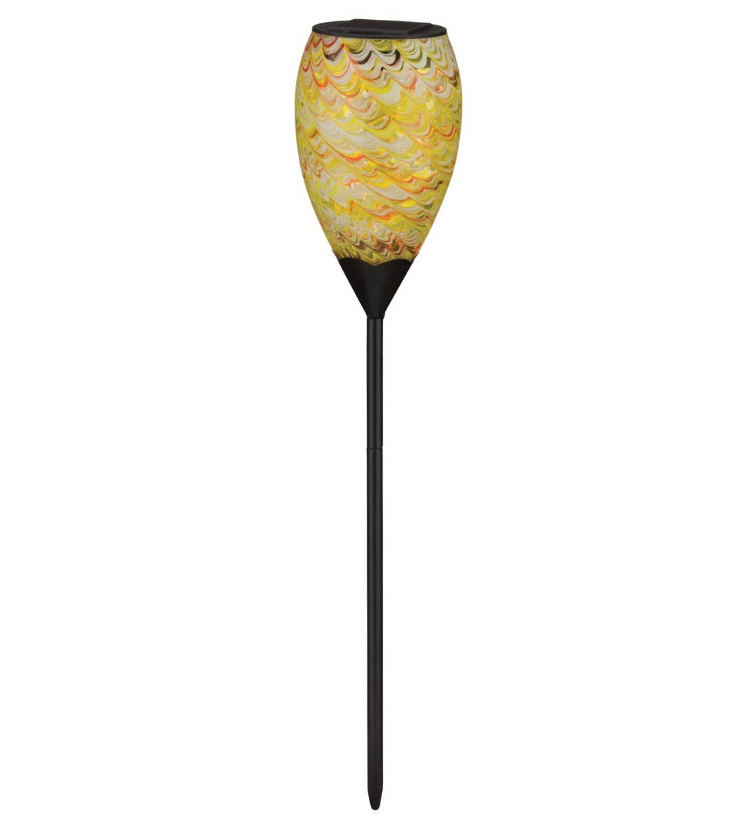 Murano Solar Stake - Amber for wholesale on Faire1