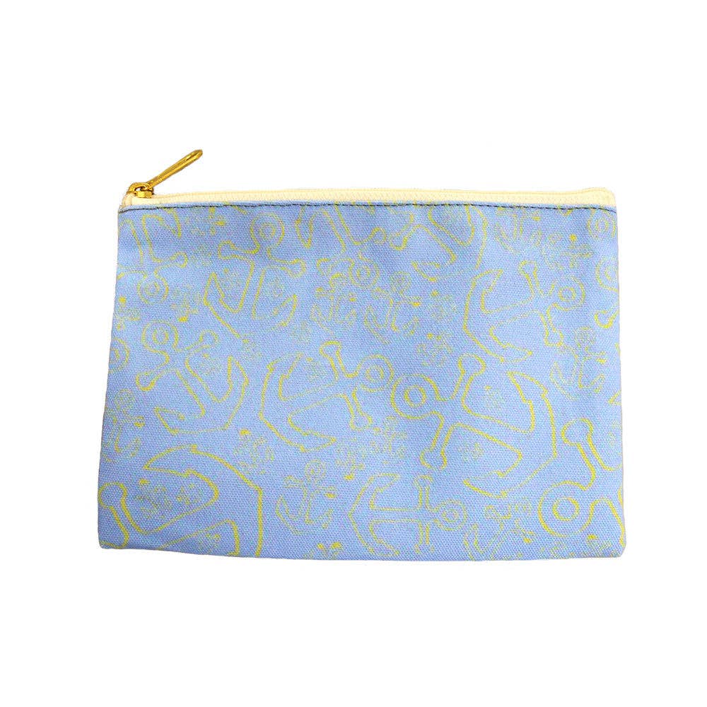 SummerTies - Wholesale Tote Bag - Women's - Anchor Dream Accessory Pouch - Light Blue1