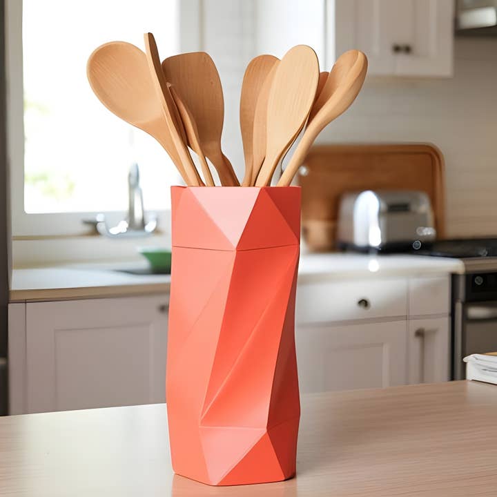 Love Laugh and Gather Together - Wholesale Vase - Angled Blessings Sculptural Vase – Shapes of Grace