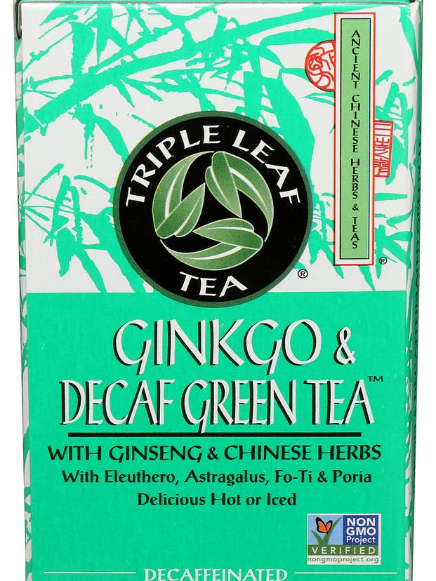Ginkgo & Decaf Green Tea for wholesale by Triple Leaf Tea