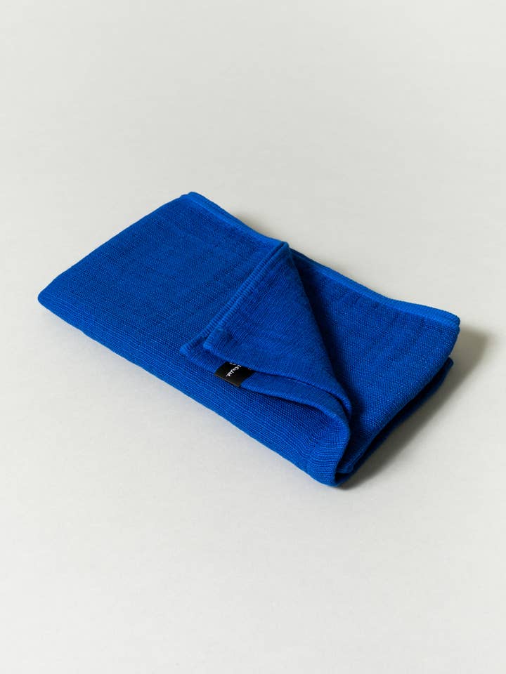 2.5-Ply Gauze Scarf, Blue for wholesale by Morihata International Ltd. Co.