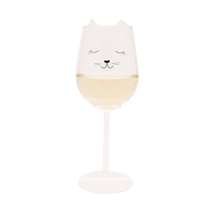 MAGS - Wholesale Wine Glass - Cat wine glass0