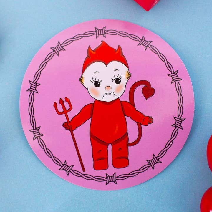 A Shop of Things - Vendita all'ingrosso Adesivo - Adesivo Kewpie Devil0