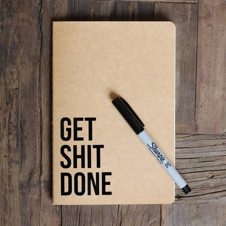 Get Shit Done Journal for wholesale by Melody Press Co.