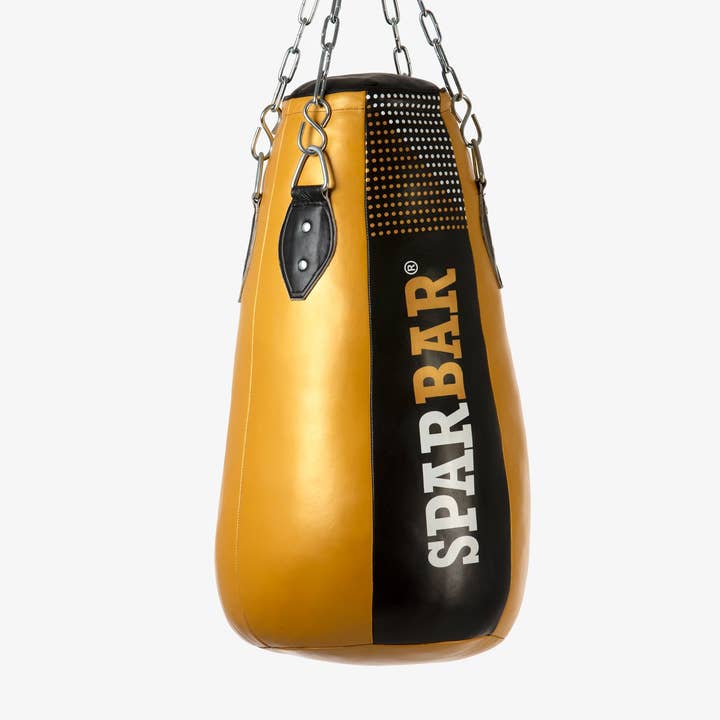 SPARBAR® SB1 HEAVY UPPERCUT BAG - BLACK & GOLD for wholesale by SPARBAR