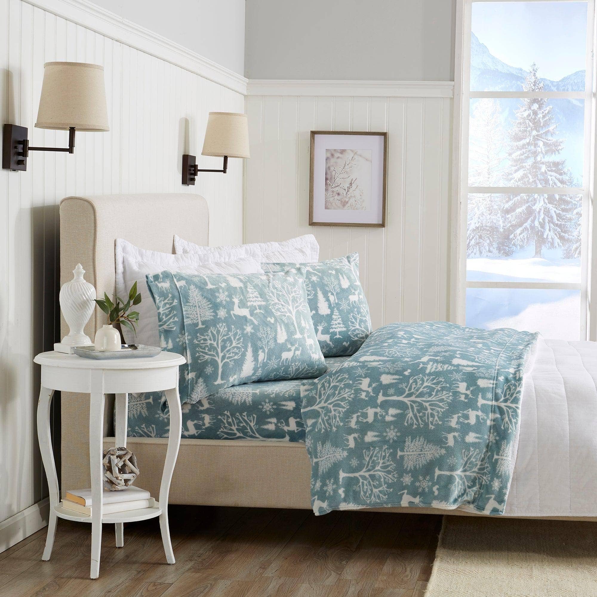 BH Collective - Wholesale Sheet Set - Velvet Plush Sheets - Printed - Velvet Luxe Collection36