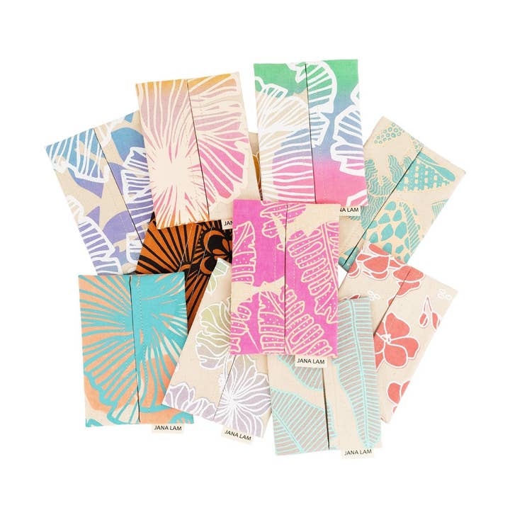 Pochette à Mouchoirs de Voyage • Collection Arc-en-ciel • Imprimé Surprise pour la vente par Jana Lam