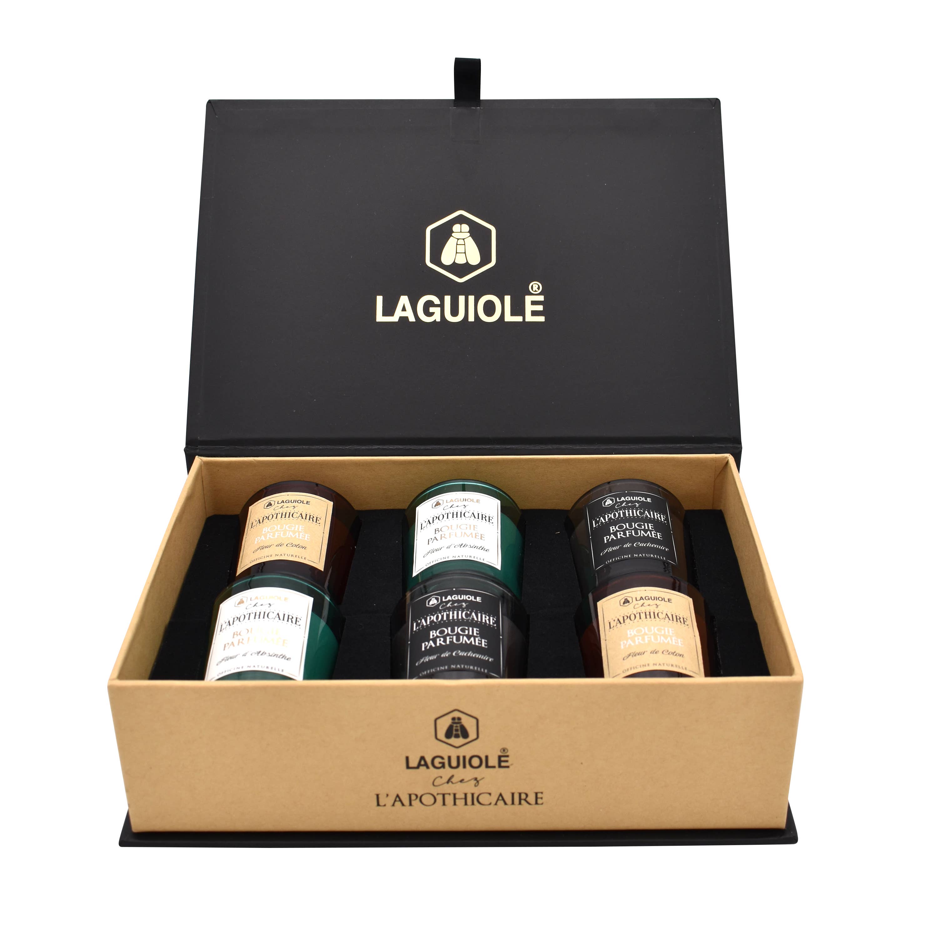 Laguiole - Wholesale Jar/Filled Candle - Laguiole Set of 6 scented candles 30 g1