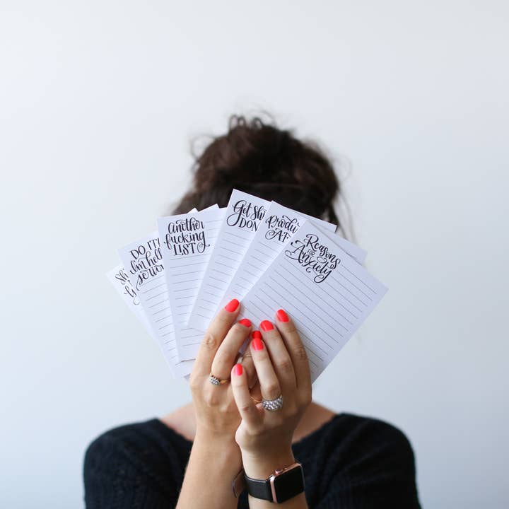 Stevie + Bean Paperie - Wholesale Notepad - Productive AF / Notepad2