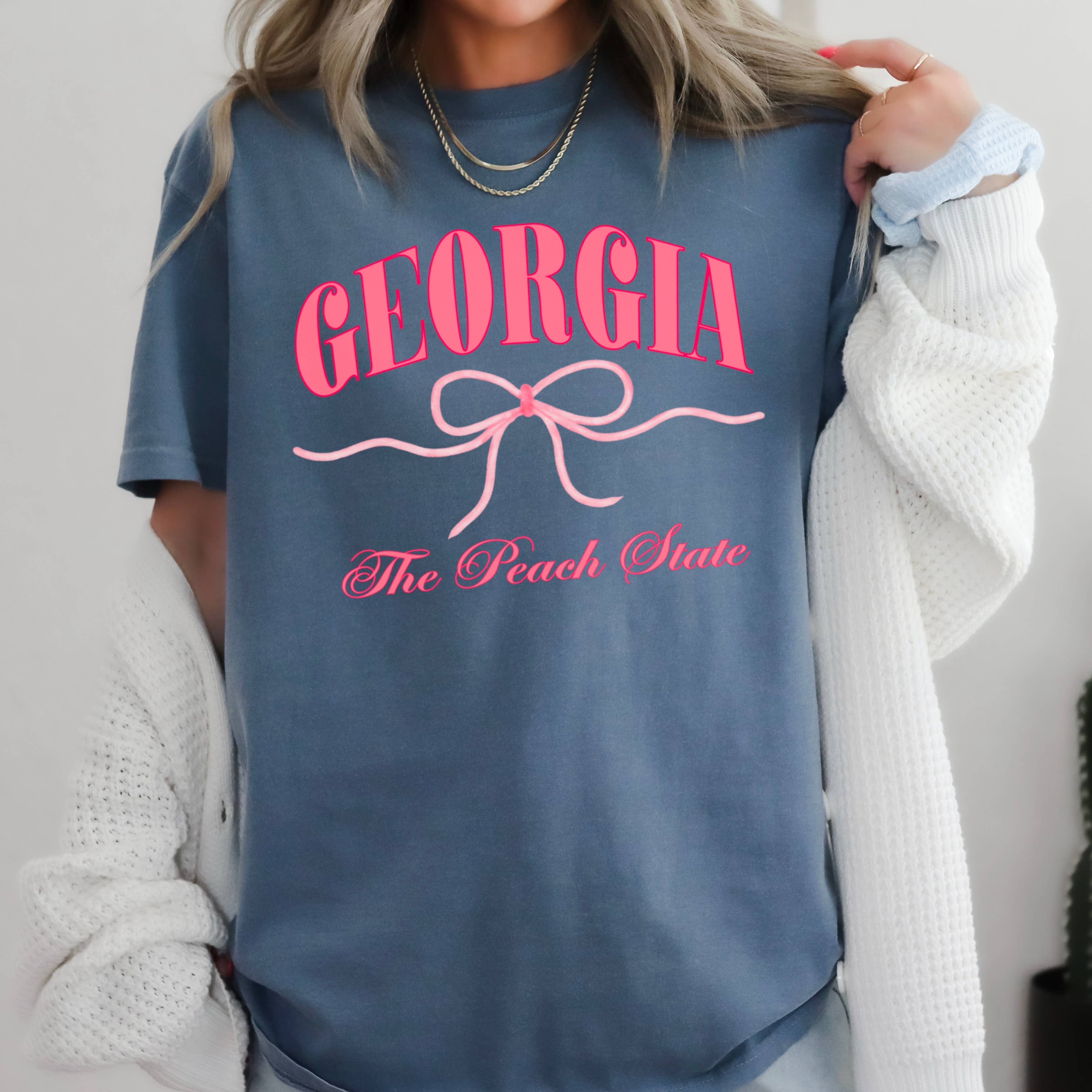 Shoppe SHC – wholesale T-shirt (graphic) – women's – Coquette Tee | Georgia Tee | Ladies Graphic Tee16