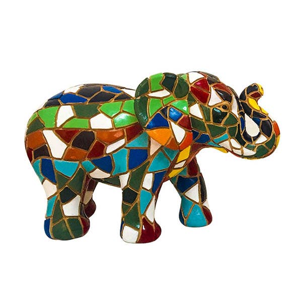 Figura Mosaico Elefante Grande para venta al por mayor de JUMI