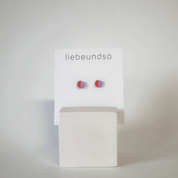liebeundso - Wholesale Stud/Post Earrings - twice plug2