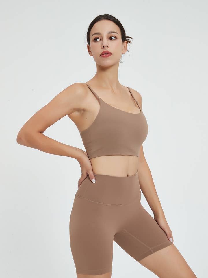 91thelabel - Wholesale Sports Bra - Women's - Esther Lycra® Molded Cup Cami Top Sports Bra9