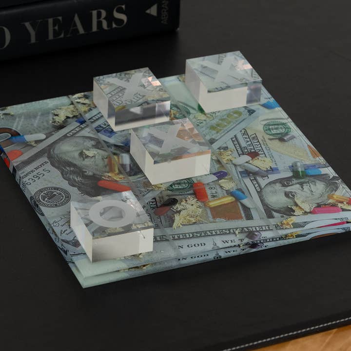 BeyBerk International - Wholesale Board Game - Acrylic Tic Tac Toe Set6