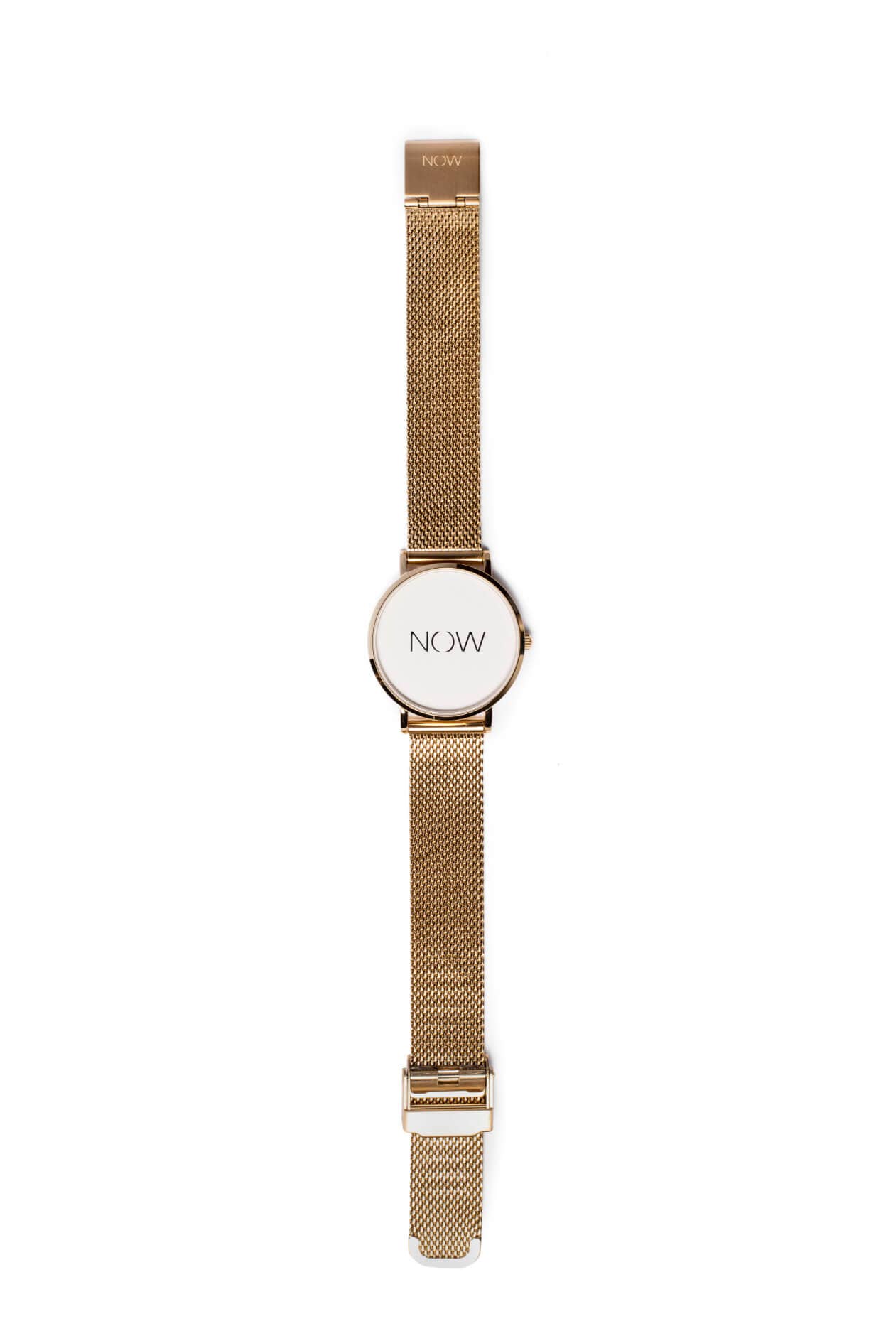 The Watch Now - Vente Montre – femme - The Watch Now Collection exclusive : Montre à bracelet maille dorée1