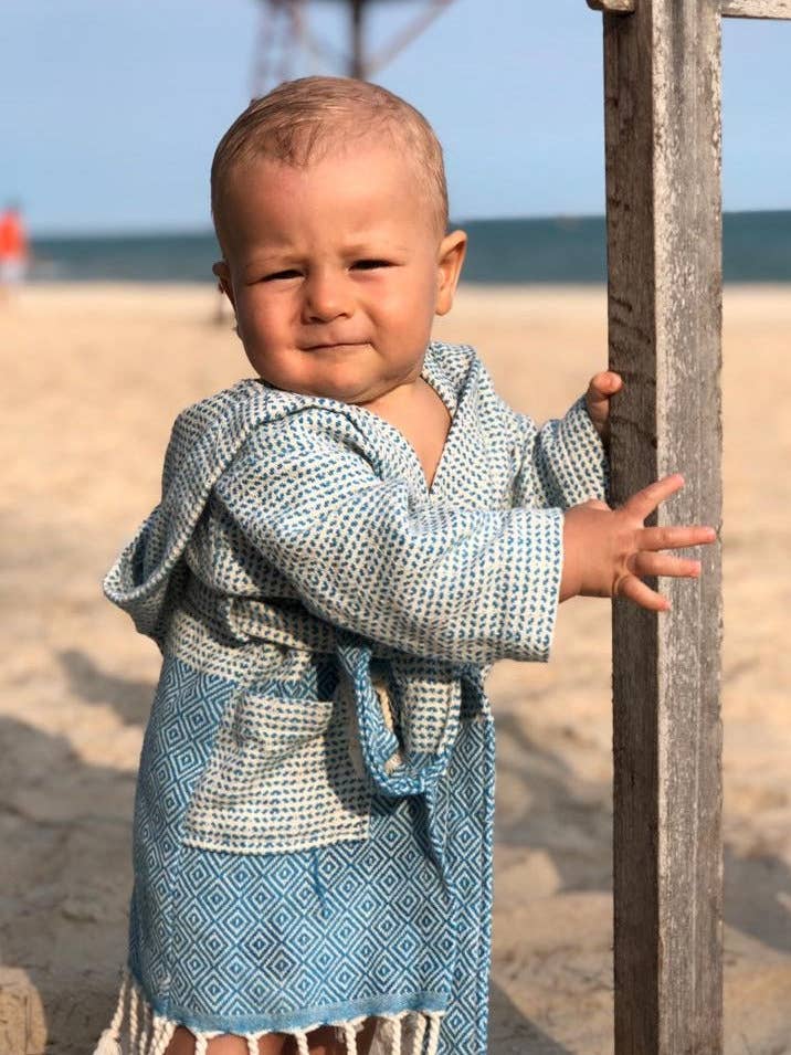 Nordic Series- Newborn, toddler & Kids Bathrobes for wholesale by EL PATITO TOWELS & BATHROBES