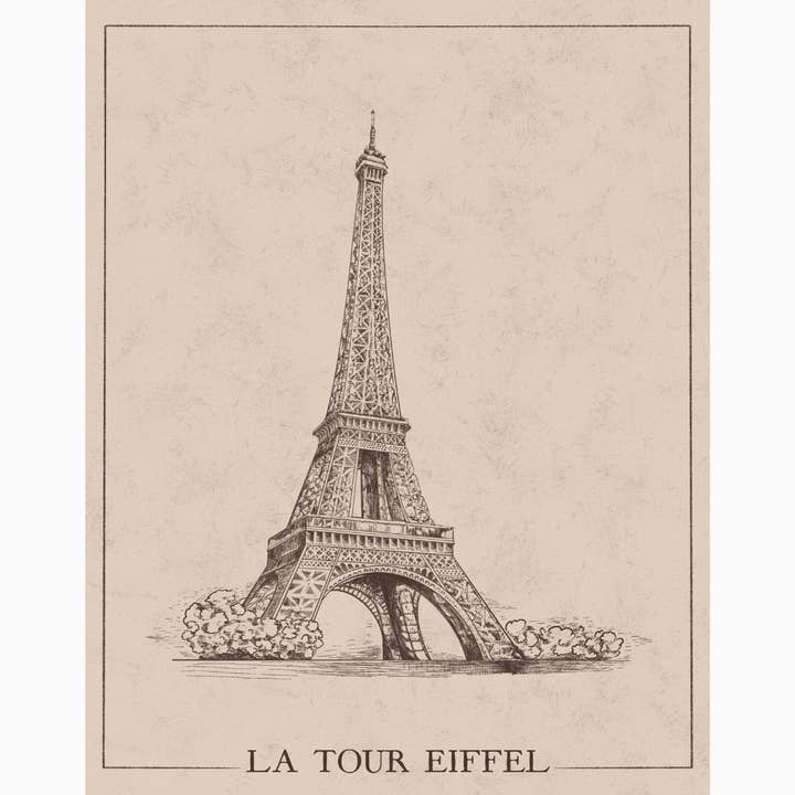 Collection Promenade à travers Paris : La Tour Eiffel pour la vente par Brittany Bouyer