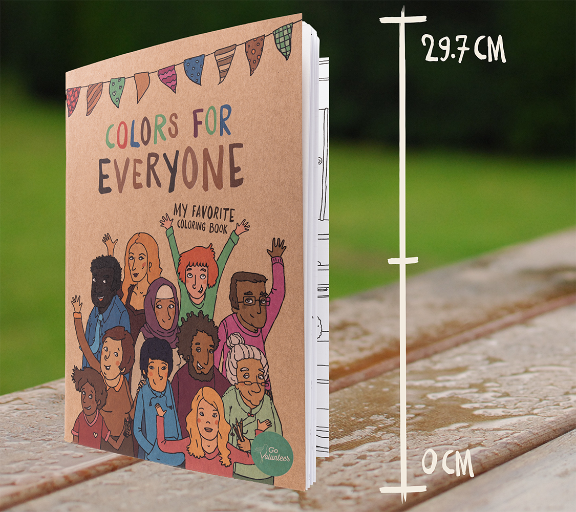 Hautfarben - Wholesale Coloring & Activity Book - Kids & Baby - "Colors for Everyone" coloring book7