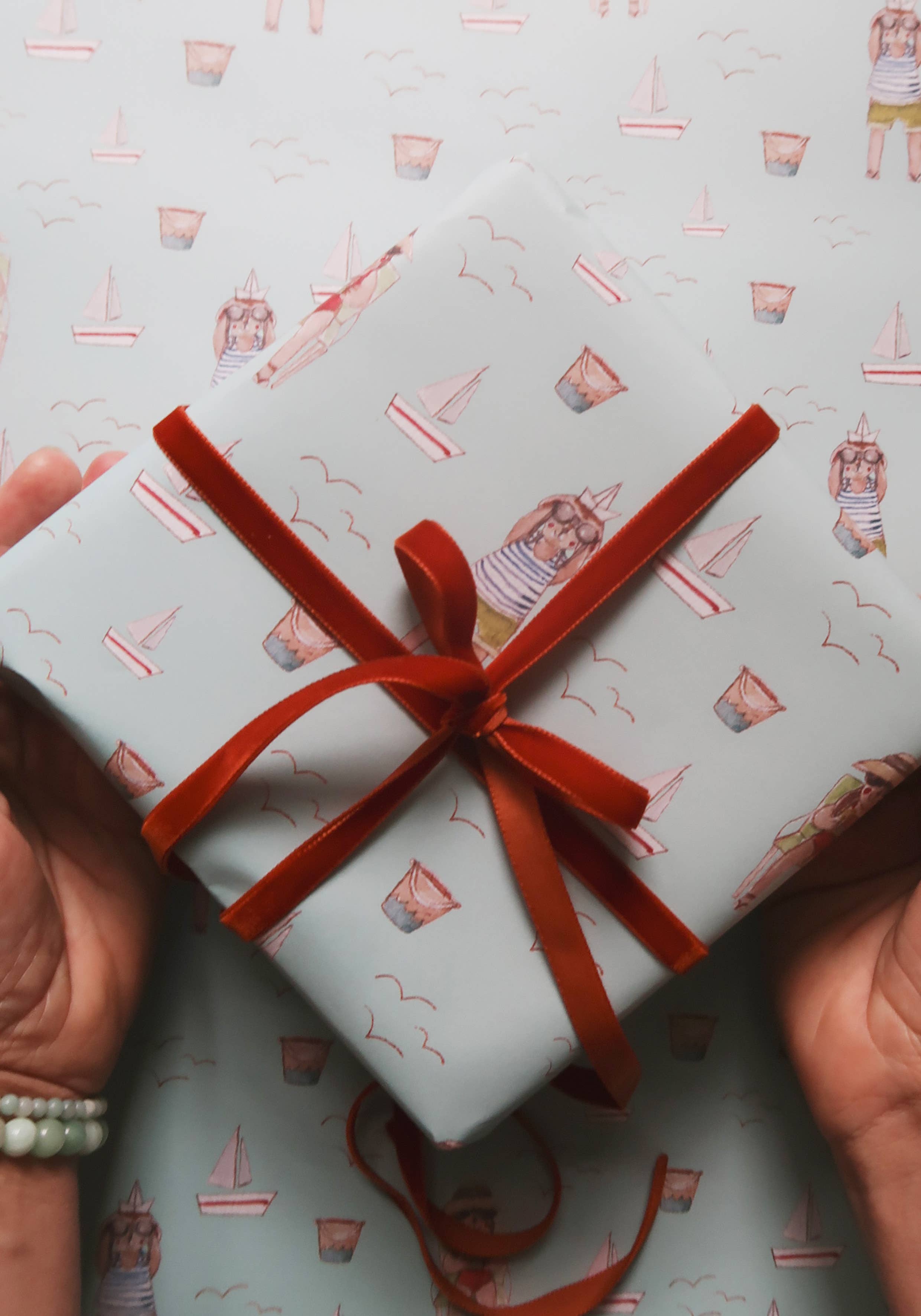 MyDesignPictures - Wholesale Wrapping Paper Roll - Set Of 3 Pieces Summer Wrapping Paper8