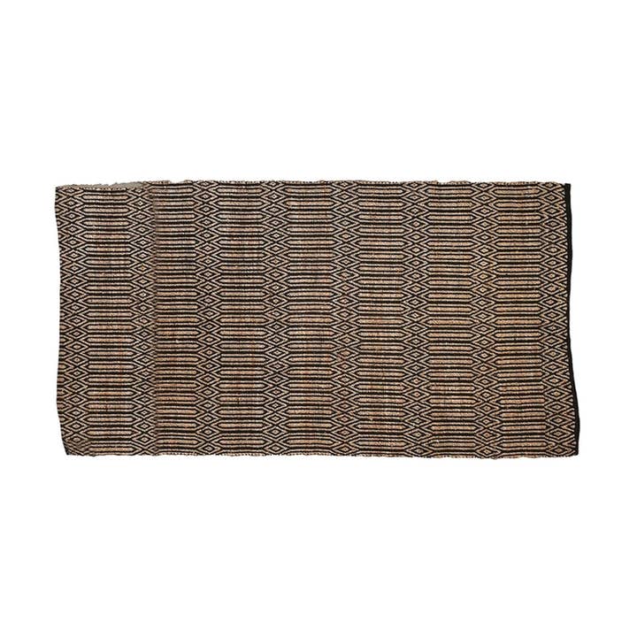 TULEAR BLACK JUTE RUG 70X140CM for wholesale on Faire0