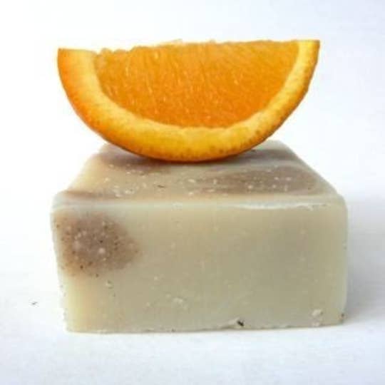Orange & Patchouli, Olive Oil Soap for wholesale by Sacred Waters Soap Co