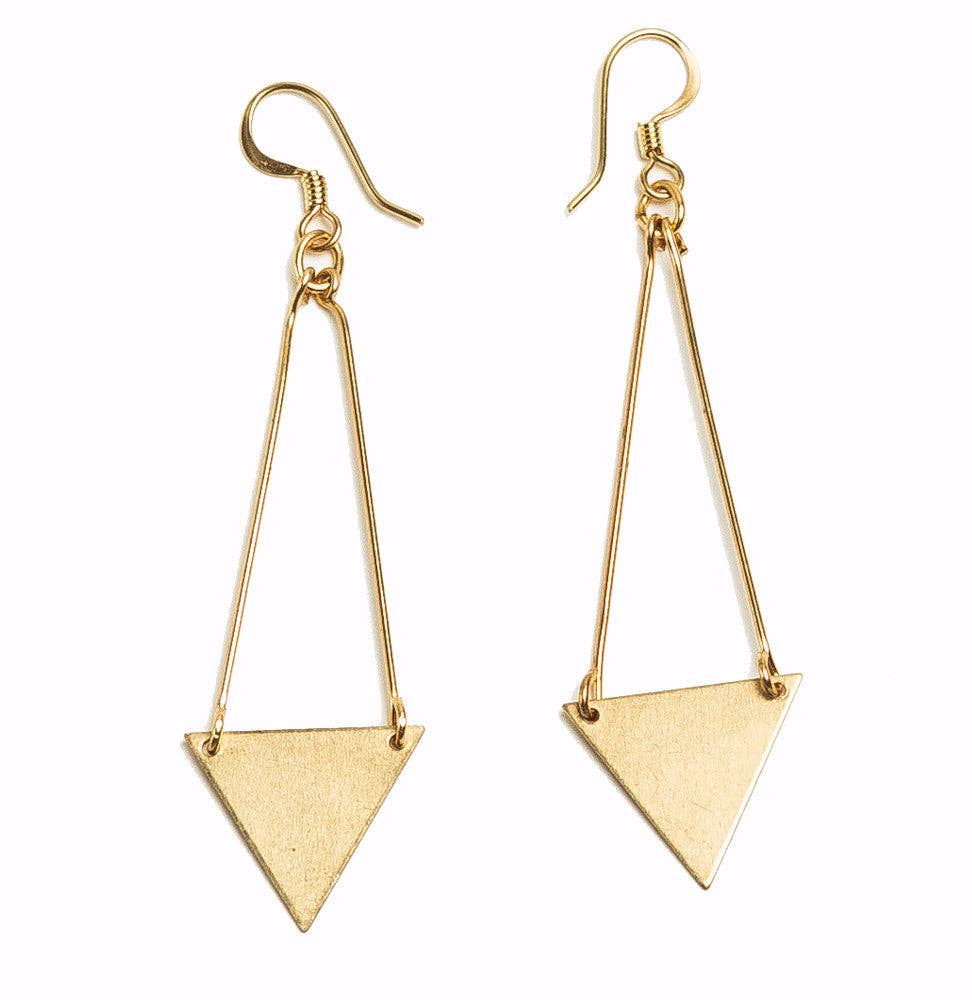 Tilly Doro - Wholesale Dangle Earrings - Triangle drop0