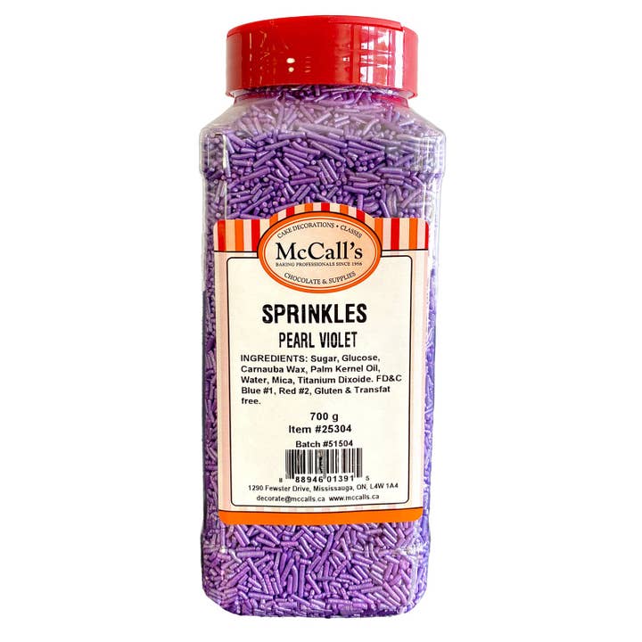 GRANULADO PÉROLA VIOLETA 700 G por atacado de McCall's