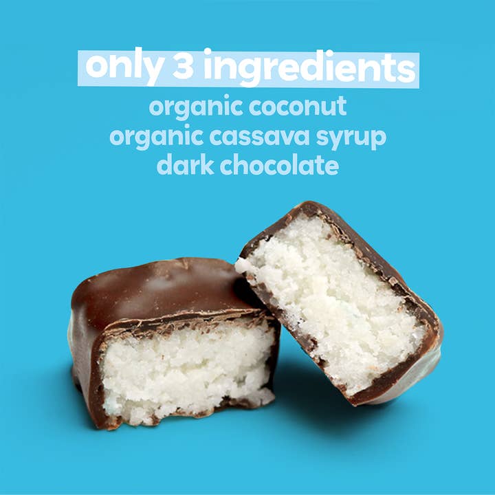 UNREAL - Wholesale Chocolate Bar - Dark Chocolate Coconut Bars - 6 Bag Case