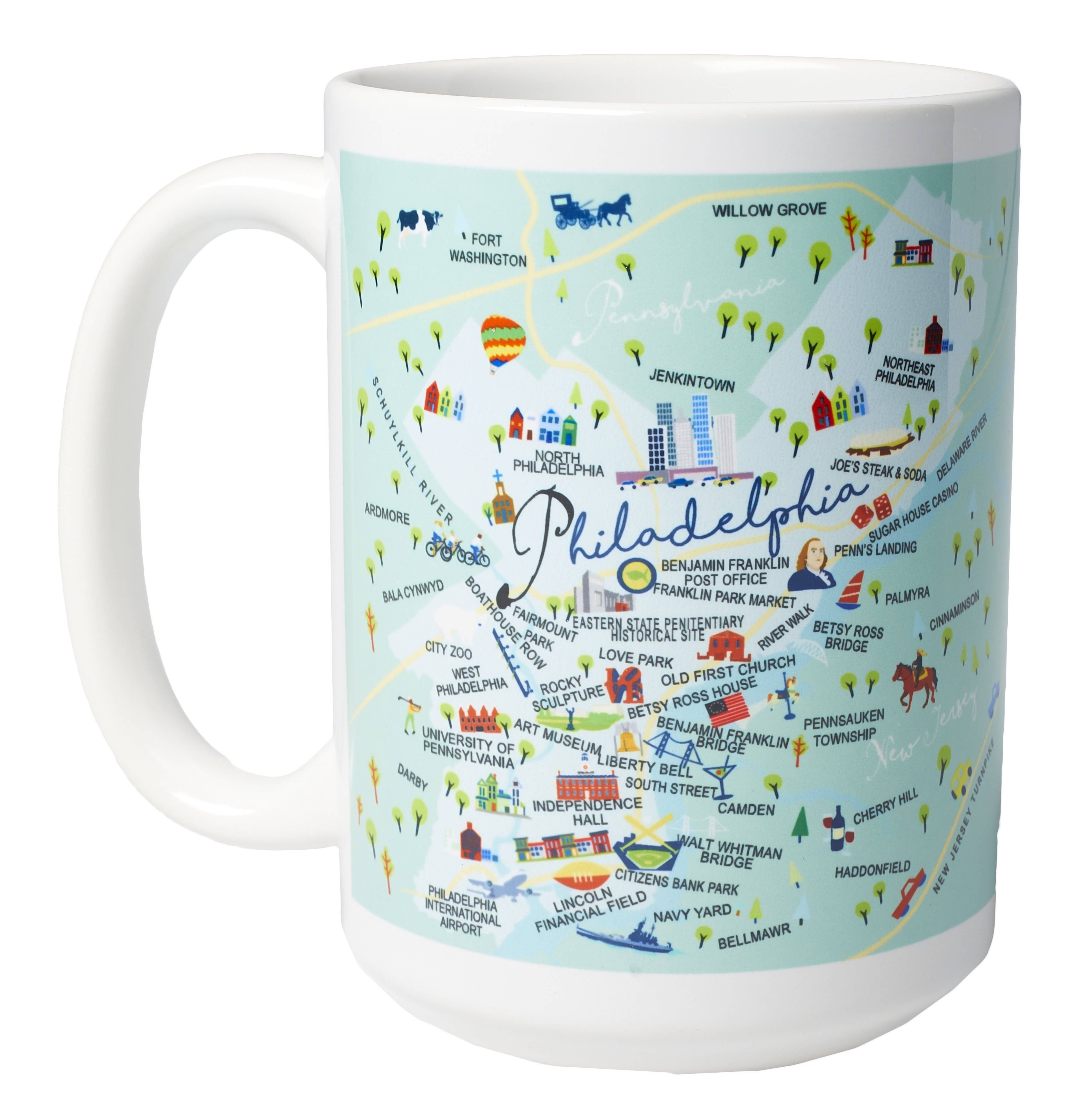 Galleyware - Wholesale Coffee Mug - Philadelphia 15-oz. Ceramic Mug0