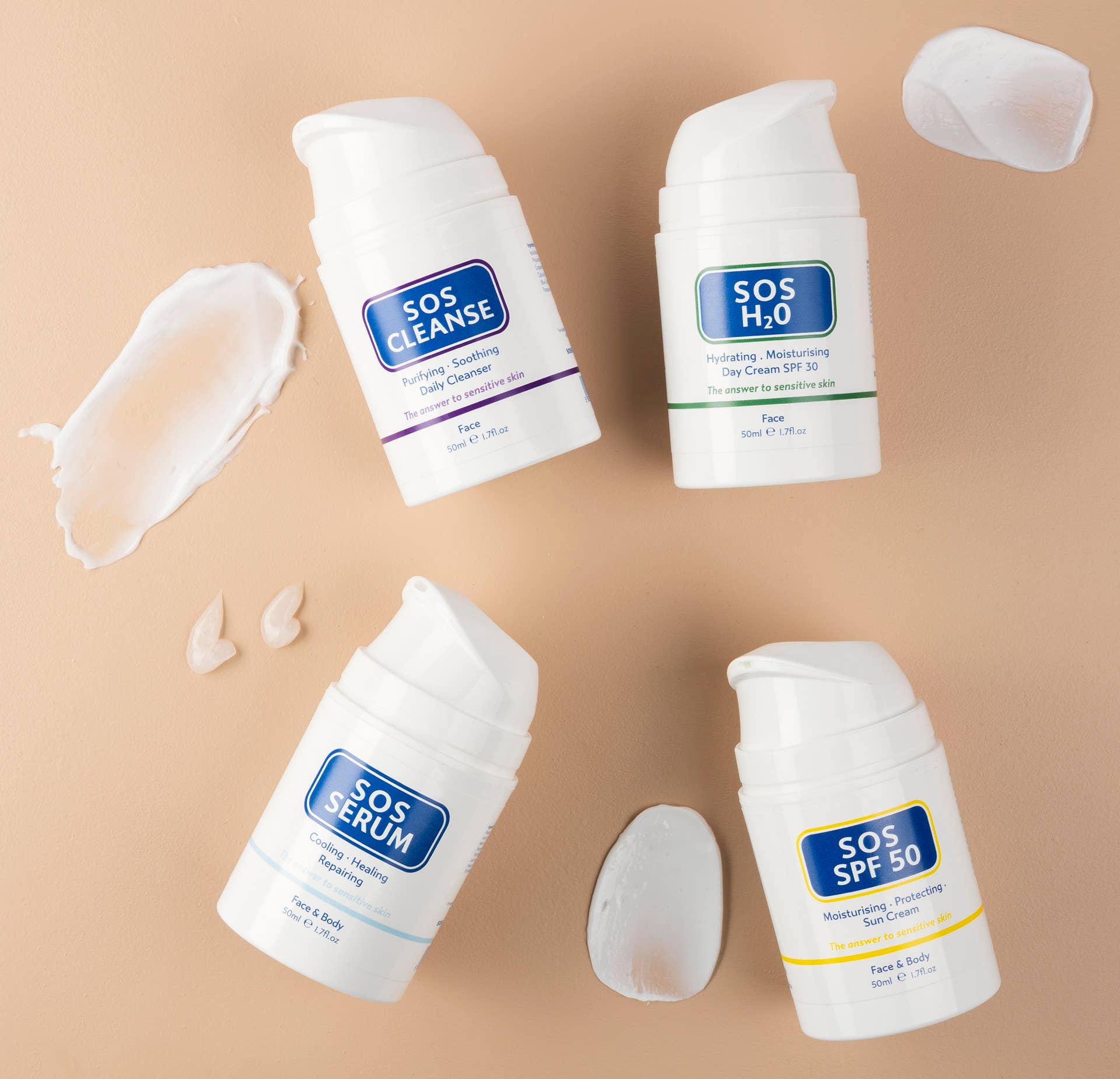 SOS Serum Skincare - Vente Crèmes solaires - Crème solaire SPF 50 hydratante et protectrice 50 ml3