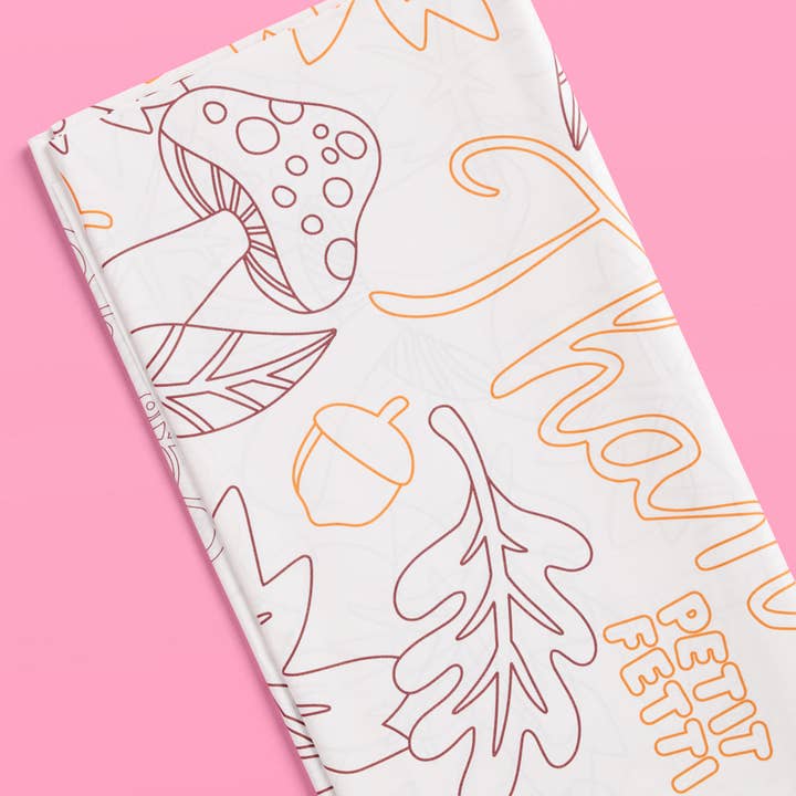 Petit Fetti - Wholesale Coloring Tablecloth - Kids & Baby - Give Thanks Paper Tablecloth - coloring tablecloth4